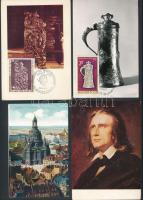 60 db VEGYES képeslap, magyar és külföldi városképes lapok, motívumlapok, vegyes minőség / 60 db MIX...