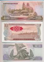 Észak-Korea 1978. 1W + 10W + 1992. 100W + 1998. 5W + 2002. 5W + 10W T:I,I-,II
North Korea 1978. 1 W...
