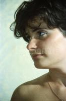 cca 1976 Az első portfolió, 24 db vintage negatív, szolidan erotikus felvételek, 24x36 mm