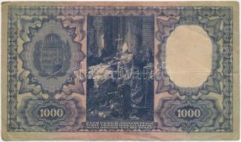 1927. 1000P "F 037 300242" egy-egy függőleges és vízszintes hajtás, két nagyobb átlós hajt...