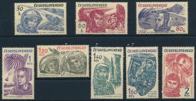 1964 Űrhajósok sor Mi 1463-1470