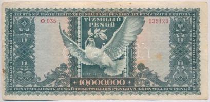 1945. 10.000.000P "1848-49 Forradalom és Szabadságharc a Numizmatikában Kiállítás Balassagyarma...