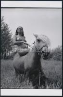 cca 1976 Három helyszínen három pillanat, 3 db szolidan erotikus fénykép, korabeli negatívokról kész...