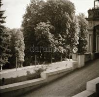 cca 1940 Budapest, Lipótmező, 31 db vintage fotó (6x6 cm) és 4 db vintage negatív (6x6 cm), egy ápol...