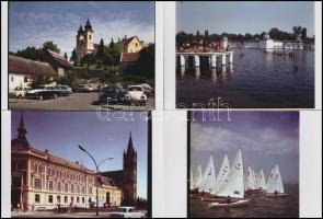 cca 1968 Balaton és környéke, 33 db vintage negatívról készített mai nagyítás, 15x10 cm