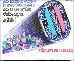 cca 1947 Fekete György (1904-1990) budapesti fényképész specialitása a mozikban nagyfilmek előtt vetített álló diapozitív reklámképek voltak, ez az összeállítás különféle reklámokat, tájékoztatókat tartalmaz, 13 db diapozitív kép üveglemezen, 6x8 cm és 8x8 cm között