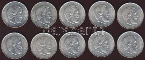 1947. 5Ft Ag "Kossuth" (10x) T:2 (többség),2/3 (kevés)