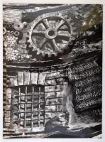 cca 1975 Budapesti városképek, 5 db jelzett vintage fotó, 40x30 cm