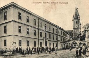 Szászváros, Broos, Orastie; Református Kun kollégium internátusa / Calvinist boarding school dormitory (lyuk / hole)