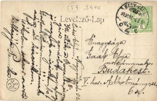 1910 Nagyvárad, Oradea; Bémer tér / square, photo (EK)