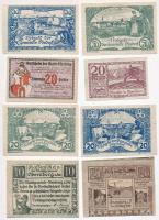 Ausztria 1919-1920. 10h-80h (14x) szükségpénzek, többek között Pöndorf, Eferding és Mondsee T:I-II Austria 1919-1920. 10 Heller - 80 Heller (14x) necessity notes with notes from Pöndorf, Eferding and Mondsee C:UNC-XF
