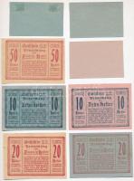 Ausztria 1920. 10h-50h (11x) szükségpénzek, benne Ottnang, Pennewang és Efereding T:I,I-,II
Austria...
