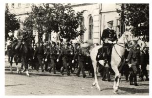 1940 Nagyvárad, Oradea; bevonulás, Horthy Miklós / entry of the Hungarian troops, Horthy