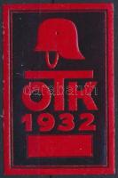 1932 Országos Tűzoltó Központ levélzáró (R!)