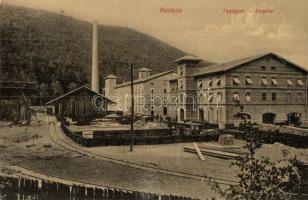 Resica, Resita; Téglagyár. Barunmüller L. kiadása / Ziegelel / brick factory