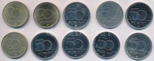 2003. 20Ft Cu-Ni-Zn "Deák" (3x) + 2004. 50Ft Cu-Ni "Európai Unió tagja" + 2006. ...
