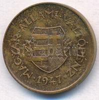 1947. 2f vörösréz, rozettás T:1- 
Adamo F1