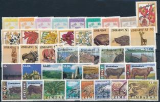 1995-1997 7 klf sor + 1 önálló érték, 1995-1997 7 set + 1 stamp