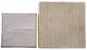 1972. "BKV Előre SC - I. Tömegsporttalálkozó 1972." festett, jelzett Hollóházi porcelán pl...