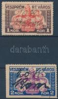 Veszprém 1920 MPIK 3-4 (4 használatlan) (8.000)