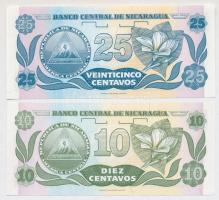 Nicaragua 1991. 10C + 25C T:I
Nicaragua 1991. 10 Centavos + 25 Centavos C:UNC