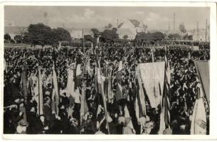 1938 Losonc, Lucenec; bevonulás / entry of the Hungarian troops (EK)