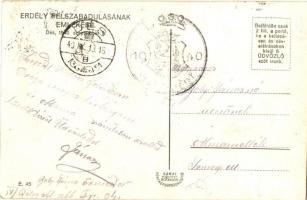 1940 Dés, Dej; bevonulás / entry of the Hungarian troops, So. Stpl