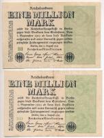 Németország / Weimari Köztársaság 1923. 1.000.000M (5x) T:III
Germany / Weimar Republic 1923. 1.000...