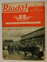 1941 Riadó! A Légoltalmi Liga lapja 1941. július 1., V. évf., 13. szám