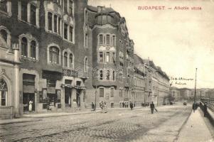 Budapest XII. Alkotás utca, Café Délivasút kávéház, Goldstein Ignácz üzlete (EK)