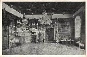 Válaszút, Rascruci; Báró Bánffy-kastély, belső, ebédlő / castle interior, dining hall