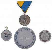 16db-os vegyes sport- és díjérem tétel, közte ~1940. "SzVSE I." fém díjérem "LUDVIG&q...