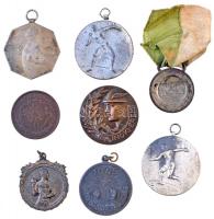 16db-os vegyes sport- és díjérem tétel, közte Matskássy Gyula (1912-1971) 1948. "MMSzSz Sportti...