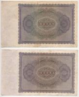 Németország / Weimari Köztársaság 1923. 100.000M (5x) T:III
Germany / Weimar Republic 1923. 100.000...