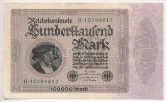 Németország / Weimari Köztársaság 1923. 100.000M (5x) T:III
Germany / Weimar Republic 1923. 100.000...