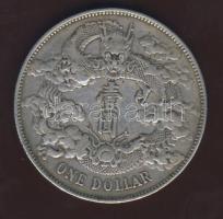 Kínai Császárság 1911. 1$ Ag T:3+