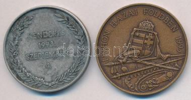 Bognár György (1944-) 1993. "Vitéz Nagybányai Horthy Miklós / Itthon hazai földben" Br eml...