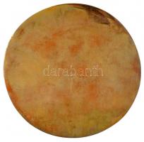 Kiss Kovács Gyula (1922-1984) DN "Dózsa a lázadó parasztok élén" Br plakett (105mm) T:2