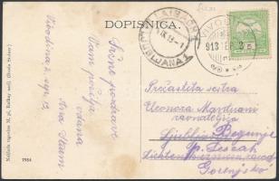 Vivodina, Zupni dvor, Crkva zupni dvor I skola / rectory, church rectory and school, Art Nouveau (EK...