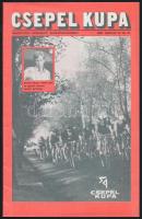 1983 a Csepel Kupa, a nemzetközi országúti kerékpárverseny programfüzete érdekes írásokkal
