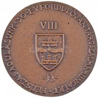 Búza Barna (1910-2010) 1975. "Józsefváros / Felszabadulásunk 30. évfordulóján társadalmi munkáé...