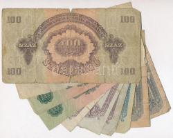 1944. 1P-100P "A Vörös Hadsereg Parancsnoksága" (10x) T:III-