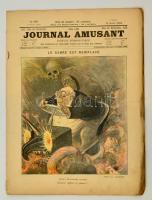 1904 Journal Amusant No. 268, journal humoristique - francia nyelvű vicclap, illusztrációkkal, 16p / French humor magazine