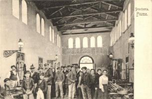 Fiume, Pescheria / halpiac, belső, Divald Károly 550. sz. / fish market, interior (EK)