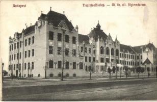 Budapest VIII. Tisztviselőtelep, M. kir. áll. főgimnázium (EK)