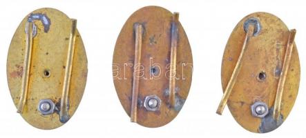 ~1960-1970. 6db klf jelvény, közte "Élenjáró Századparacsnok", "Kiváló Rajparancsnok&...