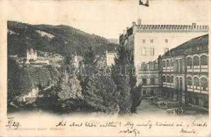 Thun, Kaserne / military barracks, artillery, Swiss national flag (EK)