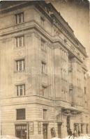 1928 Budapest XIII. Pannónia utca 22. lakóház, Csernák Károly cipész üzlete, photo (kis szakadás / small tear)