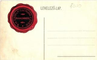 Gyimesközéplok,  Lunca de Jos; Középlok alsó része, vasútállomás, hátoldalon '4. erdélyi csendő...