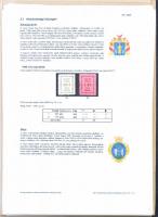 Helyhatósági bélyegek: Abaújszántó - Szombathely 128 oldalas színes fénymásolat dossziéban